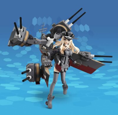 むぅ様艦これアーケード Bismarck drei ケッコンカッコカリ TAMASHII NATIONS Bandai Armored Girls Project KanColle Bismarck