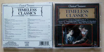CD Timeless Classics: Beethoven,Tchaikovsky,Bizet,Chopin,Bach,Strauss,Wagner...