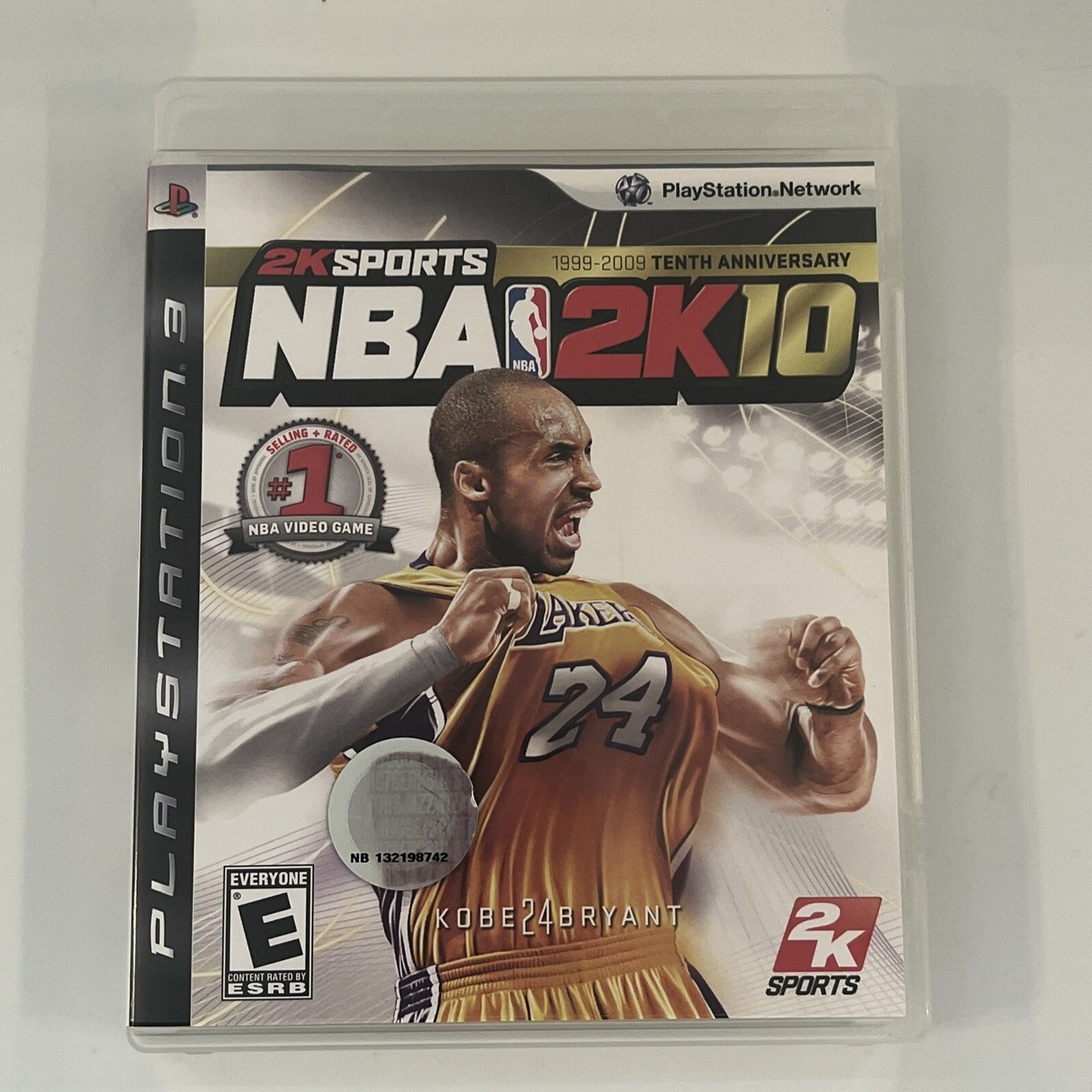 2k Sports- NBA 2K10 (Sony PlayStation 3, 2009) Kobe Bryant Lakers