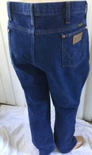 WRANGLER 936DNI 936 DNI Straight MEN'S Blue Denim 42x32 Jeans Boot