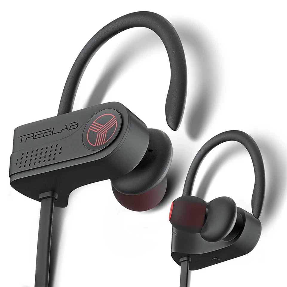 TREBLAB XR700 Wireless Workout Earphones Custom Adjustable Earhooks - Image 2 of 4