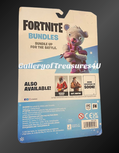 Fortnite Paquetes Modo Solo #303 Invierno Serie 1 CÓDIGO VIRTUAL Taffy Wrap Skin 4" - Imagen 2 de 2