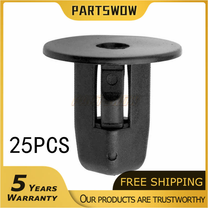 Set of 25 Hood & Fender Clip Screw Grommet 90189-06065 For Toyota