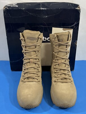NIB 9.5 W WOMENS REEBOK RAPID RESPONSE SIDE ZIP COMP TOE 