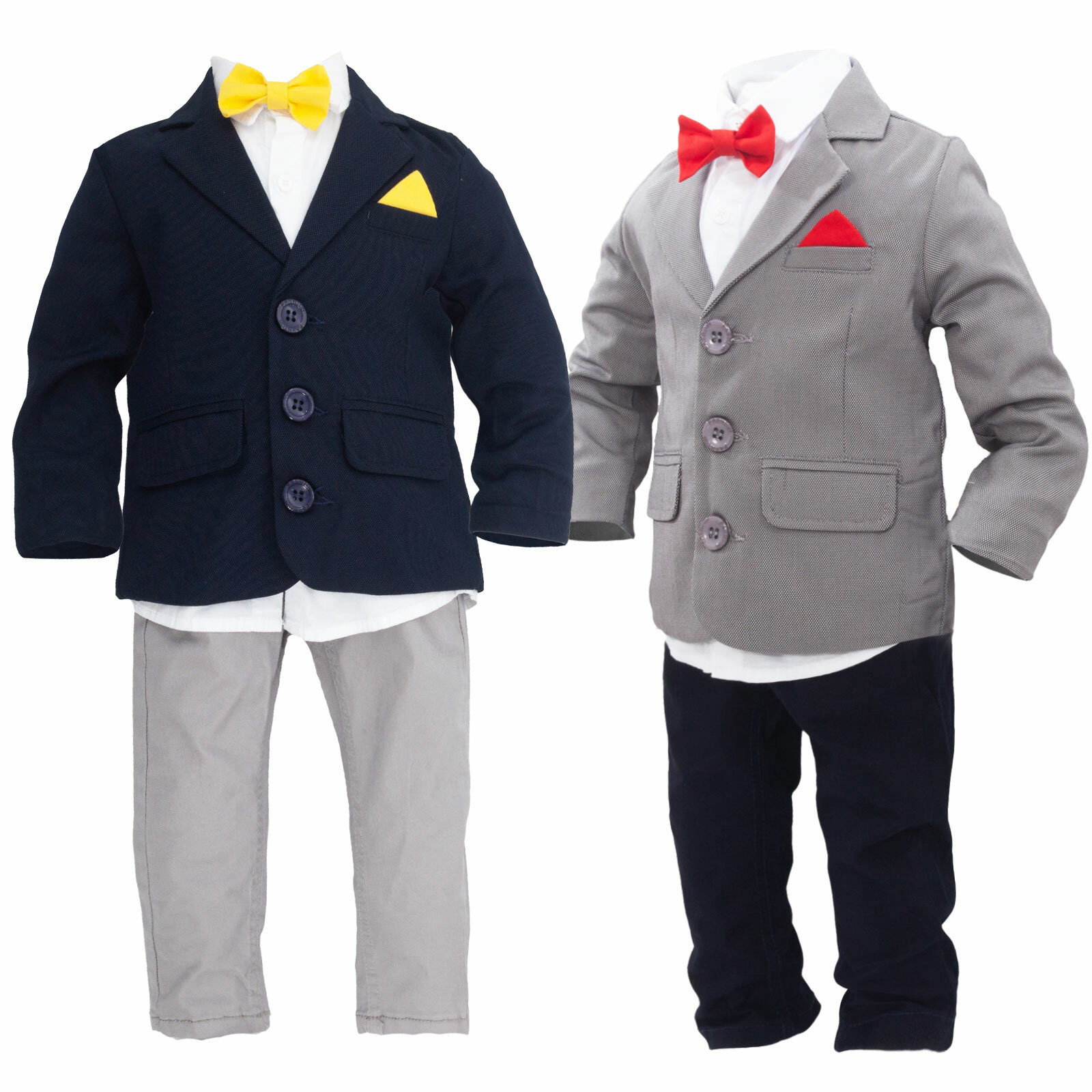 Completo Ceremonia Niño Chaqueta Camisa Pantalones Pajarita Toocool AH-3091