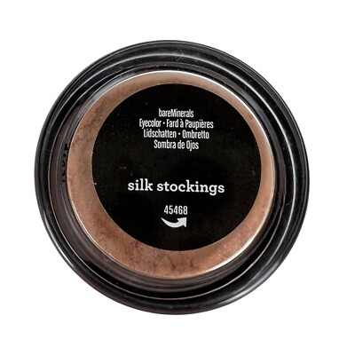 NEW BAREMINERALS Eye Color SILK STOCKINGS .01 Oz Sealed Loose Powder Eyeshadow