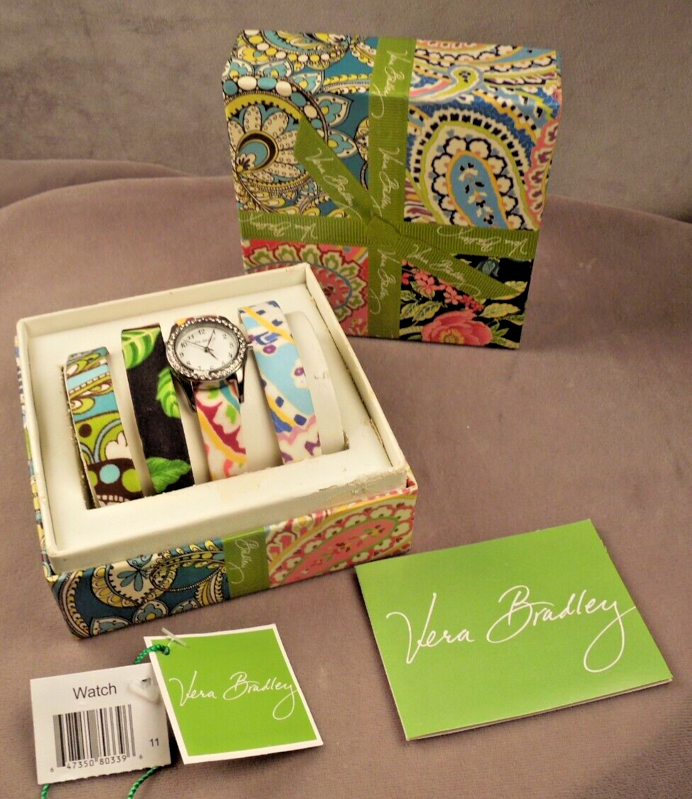 Vera Bradley changeable watch set Vera Bradley Watch Band - Etsy main image 3
