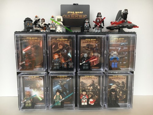 Custom Lego Star Wars the Old Republic 17 Minifigure Display Case Lot Set Malgus - Picture 3 of 11