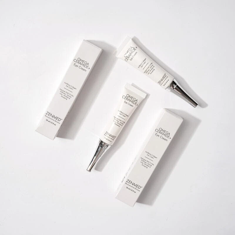 Zenmed Omegaceramida + Hi-Effects Crema de Ojos Antienvejecimiento Hidratante 0.5oz/15ml Nueva en Caja Foto 3 de 3