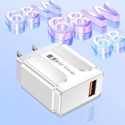 25W Phone Charging AC100-240V Wall Chargers Fast Charging for iPhone 14 Pro - Photo 14 sur 20