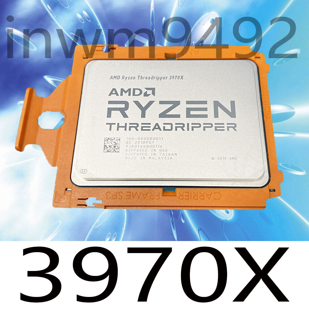 AMD Ryzen Threadripper 3970X 3.70GHz 32-Core 64-Threads 280W sTRX4 CPU  Processor