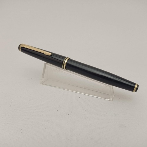 KAWECO 36 BLACK RESIN PISTON FOUNTAIN PEN 14K EF NIB VINTAGE 60S RARE BOX PAPER - Picture 11 of 12