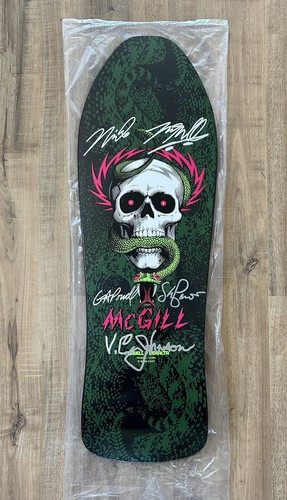 Skateboard Powell Peralta Signé Mike McGill - Dédicacé 2019 Avec Certificat D'authenticité