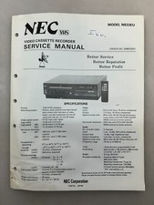 NEC N833 Original Service Manual Free Shipping
