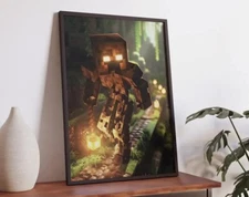 Minecraft Poster, Characters Video Game Posters Printable, Wall Art 6