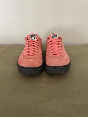 Vintage VANS Off The Wall Old Skool 500664 Pink Suede Gum 