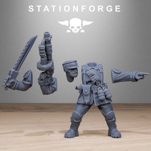 The FreeGuard Infantry from Station Forge 32mm - Picture 2 of 12