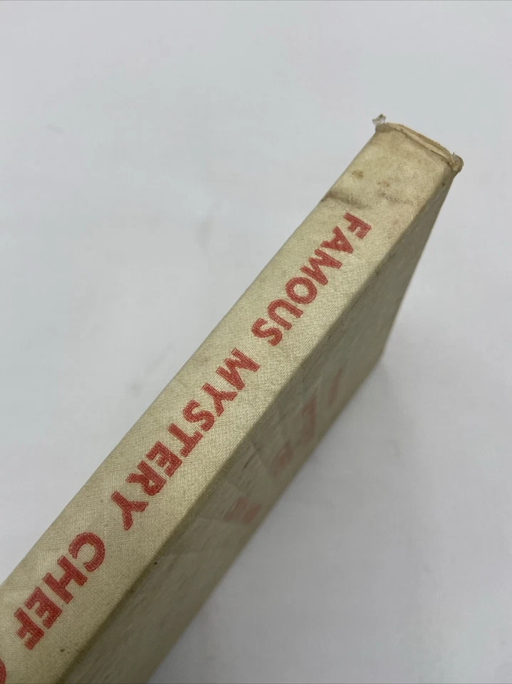 Vintage 1949 Signed Cookbook Famous Mystery Chef COOK BOOK early Celebrity Chef - Image 4 of 4