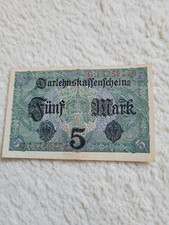 Fünf Mark Dahrlehnskassenschein