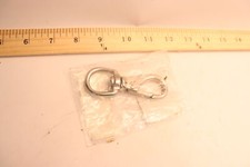 Flag Snap Hook Chrome 316 Non-Tarnishing Stainless Steel 3.25"