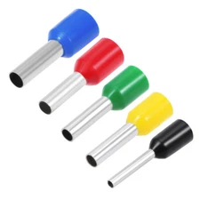 Insulated Cord Pin End Wire Connectors Crimp Terminals AWG14 AWG16 AW22