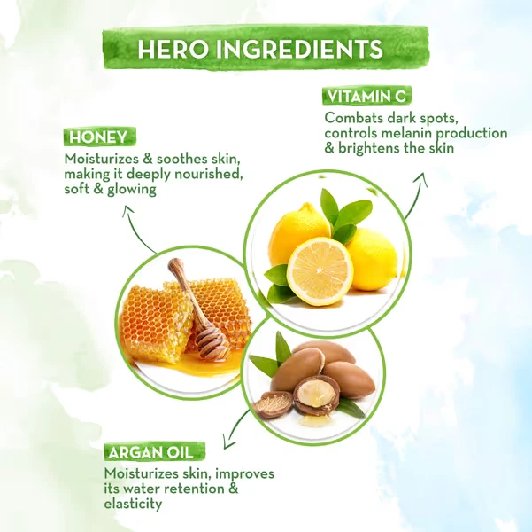 Mamaearth Vitamin C Bamboo Sheet Mask with Vitamin C and Honey - 25 gm - Image 3 of 4