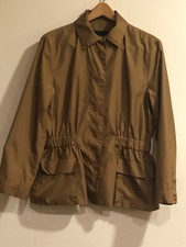 Vintage Women's Brown Polyester Lightweight Jacket