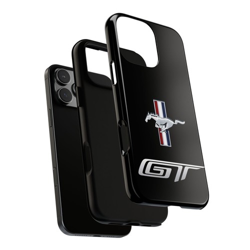 Black Tough Cases For iPhones, Samsung Galaxy Google Pixel Mustang GT Racing - Picture 37 of 210