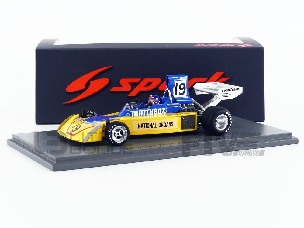 ミニカー Spark 1/43 Surtees TS19 1976 British Spark 1/43 Surtees TS19 1976 F1 British GP # 18 B. Langer | eBay
