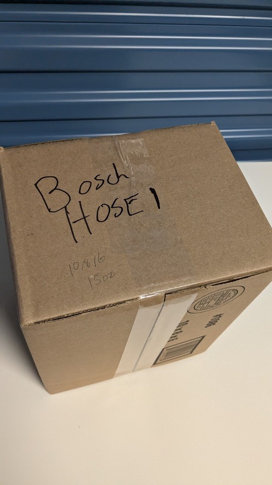 00668108 OEM BOSCH DISHWASHER DRAIN HOSE NEW OPEN BOX eBay