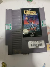 Ultima: Quest of the Avatar (NES, 1990) No Manual