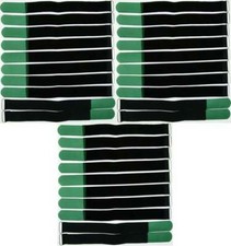 30 x Hook and Loop Cable Ties 40cm x 40mm Dark Green Hook and Loop Tapes Cable Hook and Loop