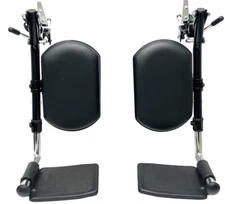 Top Latch Elevating Leg Rest With 1 3/8" Pin Spacing & Composite or Aluminum