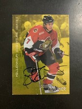 99-00 BAP Millennium Gold Signature Autograph Auto #177 Rob Zamuner Senators