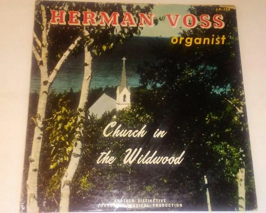 RARE HARD TO FIND~Herman Voss Organist~Church in the Wildwood vinyl record  | eBay
