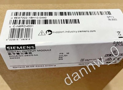 New In Box 6ES7322-1BH10-0AA0 6ES7 322-1BH10-0AA0 Processor module #E10