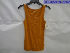 Gap Womens Small Burnt Orange Tank Top Scoop Neck 500070565688 313060-67-10001