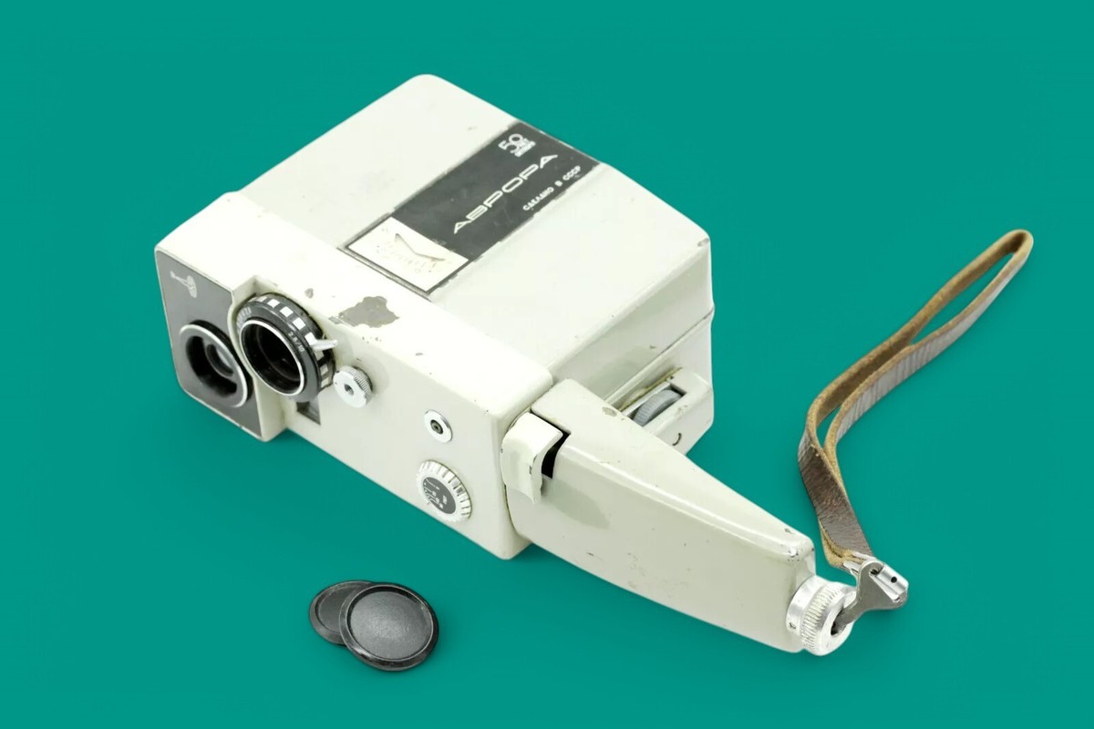 Soviet LOMO AURORA Movie Camera AVRORA Jubilee edition 50 Soviet LOMO AURORA Movie Camera AVRORA Jubilee edition 50