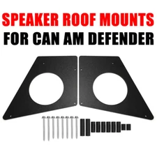 Fits 6.5" Speaker Roof Mounting Mount Hardware Kit For Can Am Defender 2017-2024