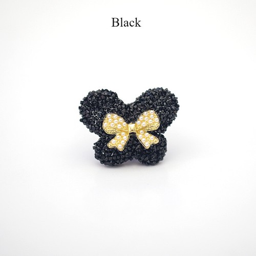 5X Glitter Rhinestone Butterfly Bead Pearl Bowknot Decor DIY Charm Accessories - Picture 9 of 18