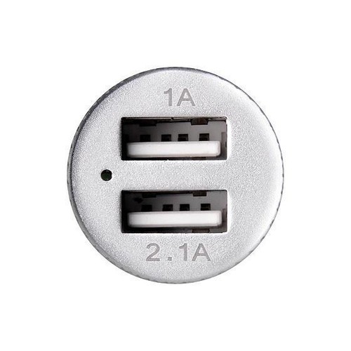 Silverstone VAC21S 3.1Amp Rapid Charging 2 x Port USB Car Charger - Picture 2 of 4