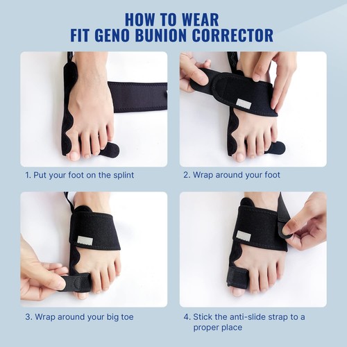 Adjustable Orthopedic Bunion Corrector Brace For Men And Women Relief - Picture 5 of 5