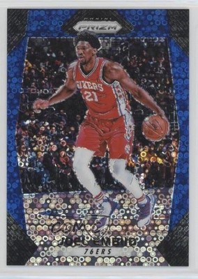 2017-18 Panini Prizm Fast Break Blue Prizm /175 Joel Embiid #2 5xx