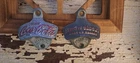 Two Vintage Cast Iron Bottle Openers Budweiser & Coca-cola Wall Mount