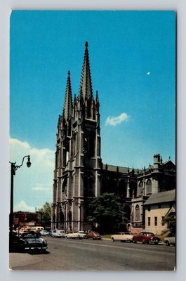 Colorado CO Denver Cathedral Of The Immaculate Conception Vintage Postcard