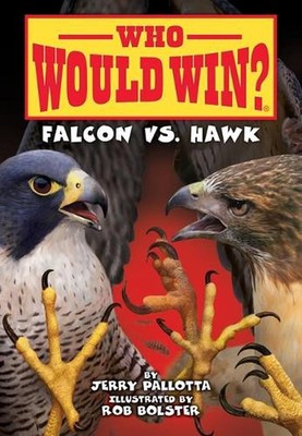 Falcon vs. Hawk by Jerry Pallotta Hardcover Book