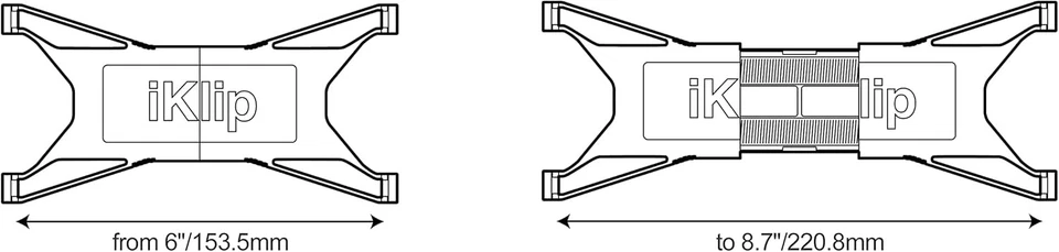 IK Multimedia iKlip Xpand Tablet Holder for mic Tablet, Original Version  - Image 3 of 4