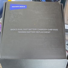 Neewer basic Dual Charger for NP-F970 -7800Mah