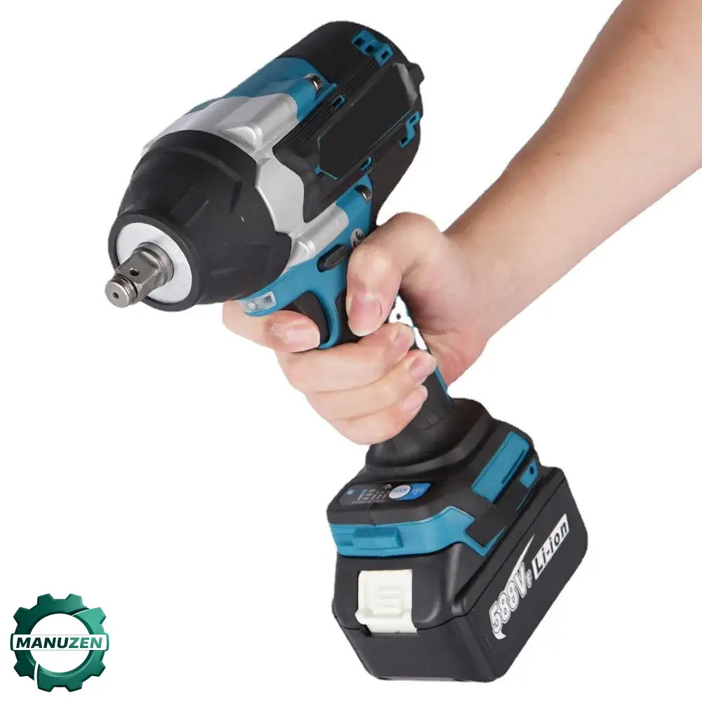 Clé à chocs pour mécanique lourde 1800 Nm sans fil avec moteur 18V