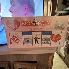 Parker Brothers Monopoly I Love Lucy Collector's Edition 50th Anniversary Game